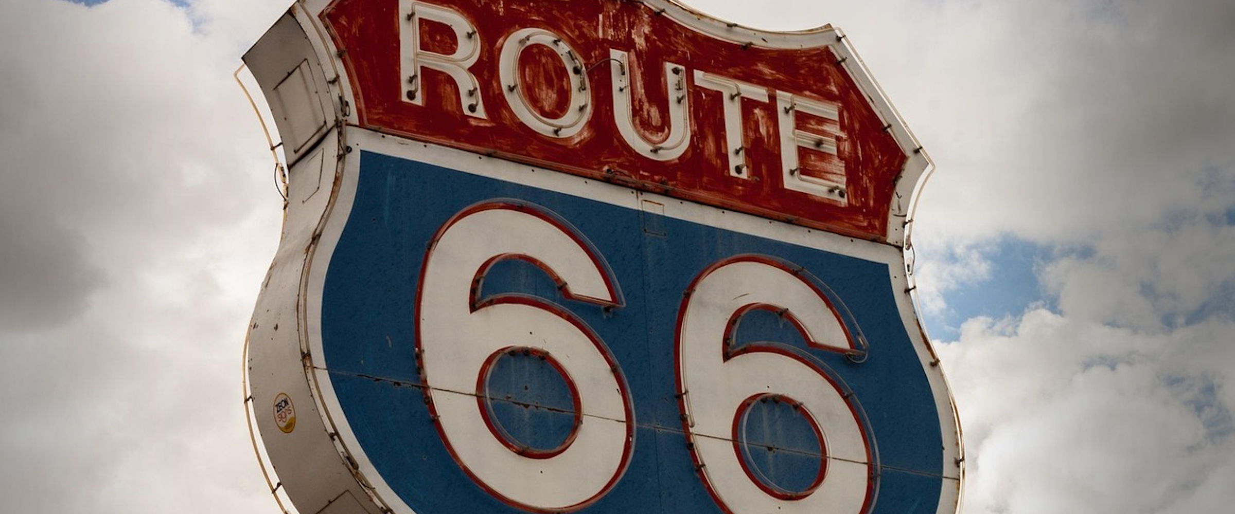 Route 66 at sunset